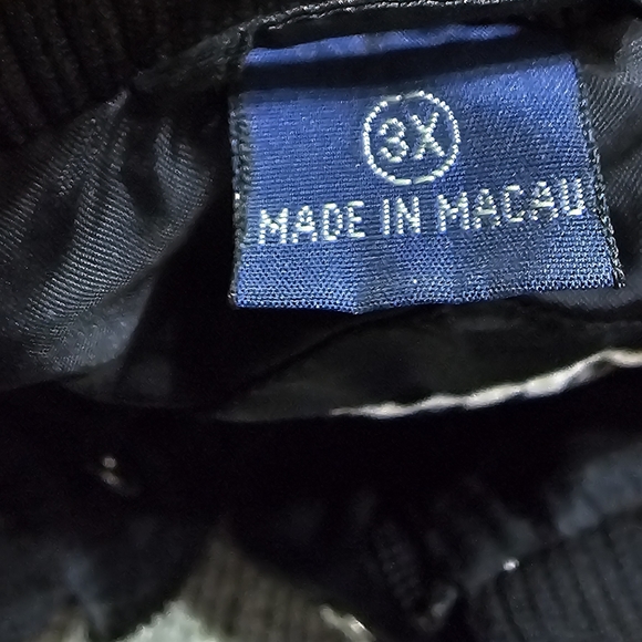 Vintage Turning Point Mens semi Truck Puffer Coat 90s Embroidered Custom - Picture 5 of 7